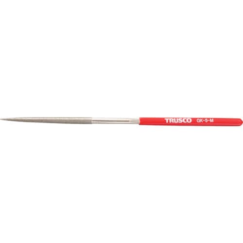 ■トラスコ中山(TRUSCO)　ダイヤモンドヤスリ　鉄工用　５本組　丸　GK-5-M GK-5-M