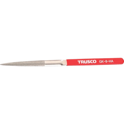 ■トラスコ中山(TRUSCO)　ダイヤモンドヤスリ　鉄工用　８本組　半丸　GK-8-HA GK-8-HA