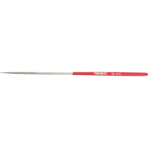 ■トラスコ中山(TRUSCO)　ダイヤモンドヤスリ　鉄工用　１２本組　角　GK-12-K GK-12-K