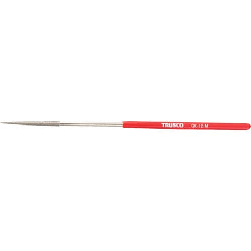 ■トラスコ中山(TRUSCO)　ダイヤモンドヤスリ　鉄工用　１２本組　丸　GK-12-M GK-12-M