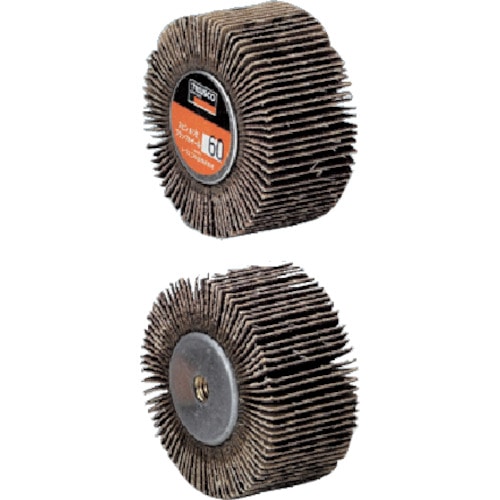 ■トラスコ中山(TRUSCO)　スピンネジ式フラップホイール　外径５０　５個入　３２０♯　SF-5025　320