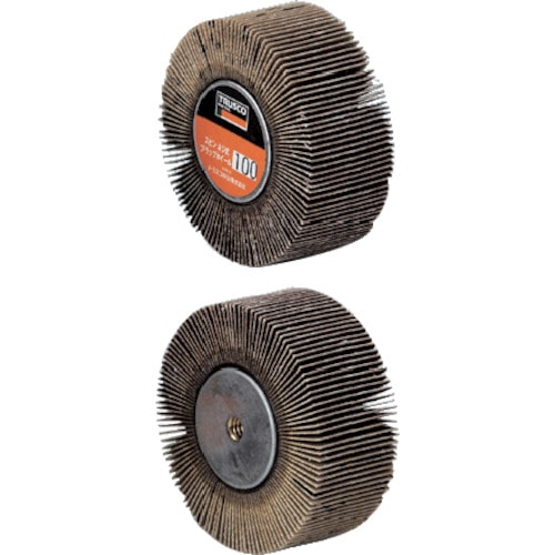 ■トラスコ中山(TRUSCO)　スピンネジ式フラップホイール　外径６０　５個入　２４０♯　SF-6025　240 SF-6025　240