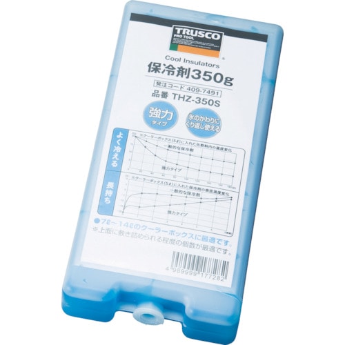 ■トラスコ中山(TRUSCO)　保冷剤　３５０ｇ　強冷タイプ  THZ-350S THZ-350S