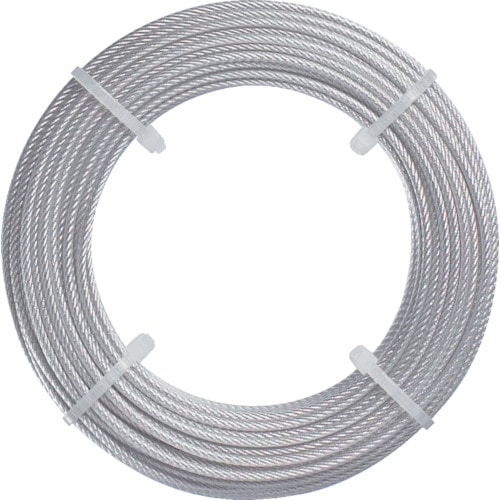 ■トラスコ中山(TRUSCO)　ステンレスワイヤロープ　Φ２．０ｍｍＸ２０ｍ  CWS-2S20  (2MMX20M ｽﾘｰﾌﾞﾂｷ) CWS-2S20 (2MMX20M ｽﾘｰﾌﾞﾂｷ)