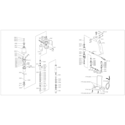 ■トラスコ中山(TRUSCO)　ＦＴＲ６５Ｇ用　保接器　FTR-041