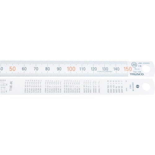 ■トラスコ中山(TRUSCO)　直尺１５ｃｍ　TSU-15N TSU-15N