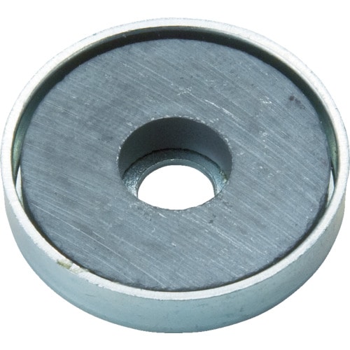 ■トラスコ中山(TRUSCO)　キャップ付フェライト磁石　外径４４ｍｍＸ厚み８ｍｍ　１０個入り　TFC44RA-10P