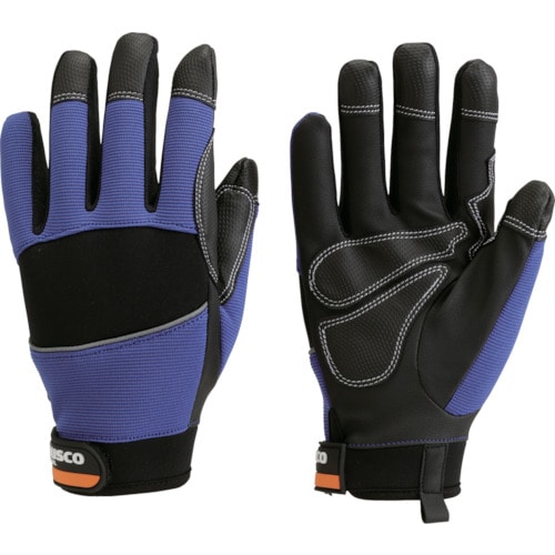 ■トラスコ中山(TRUSCO)　ハイグリップグローブ　ネイビー　Ｌ　THG2-NL THG2-NL