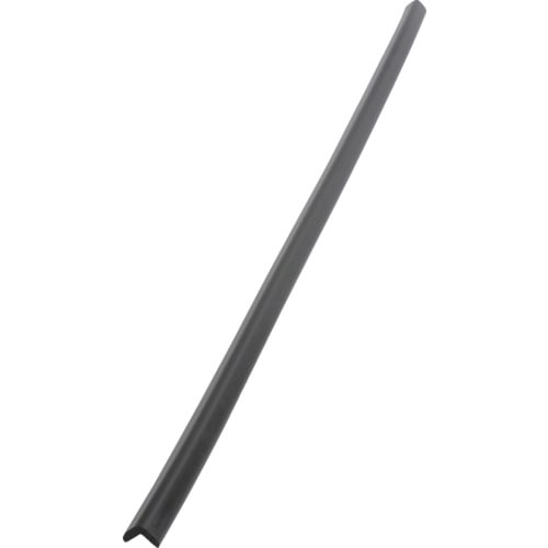■トラスコ中山(TRUSCO)　安心クッション　Ｌ字型　細　１０本入り　ブラック　T10AC-56