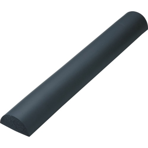 ■トラスコ中山(TRUSCO)　安心クッション　半円型　１本入り　ブラック　TAC-110 TAC-110