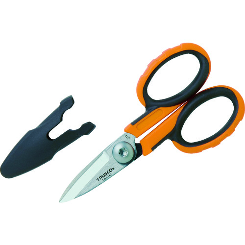 ■トラスコ中山(TRUSCO)　ハードはさみ（コンパクトタイプ）ケブラー繊維用　１４０ｍｍ　TAH-140 TAH-140