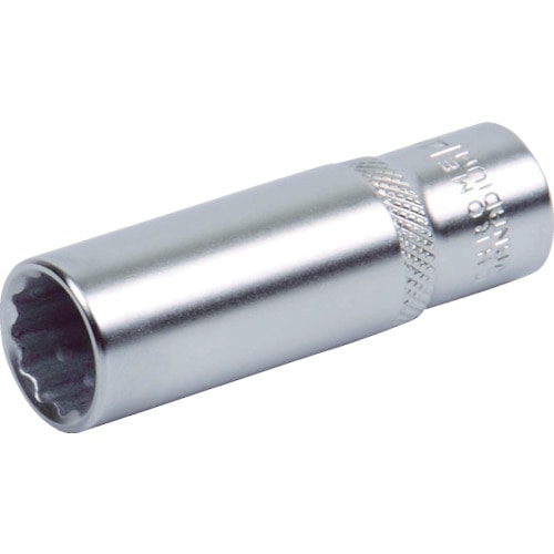 ■トラスコ中山(TRUSCO)　ディープソケット（１２角）　差込角９．５　対辺１４ｍｍ　TS3-14WL TS3-14WL