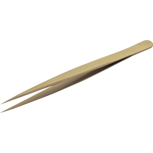■トラスコ中山(TRUSCO)　真鍮製ピンセット　１４０ｍｍ　先細型  TSP-82  (ｼﾝﾁｭｳｶﾞﾀ140MM) TSP-82 (ｼﾝﾁｭｳｶﾞﾀ140MM)