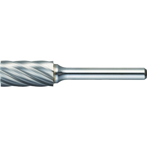 ■トラスコ中山(TRUSCO)　超硬バー　円筒型　Φ１６Ｘ刃長２５Ｘ軸６　アルミカット　TA1C160
