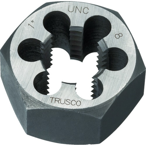 ■トラスコ中山(TRUSCO)　六角サラエナットダイス　ＵＮＣ３／４‐１０  TD6-3/4UNC10