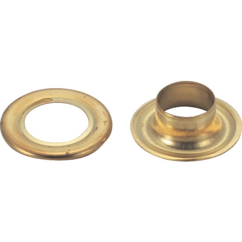■トラスコ中山(TRUSCO)　両面ハトメ真鍮　１０ｍｍ　２００組入　THP-B10 THP-B10