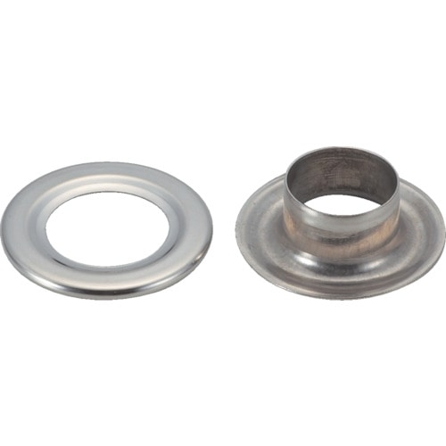 ■トラスコ中山(TRUSCO)　両面ハトメ　ステンレス　１５ｍｍ　５０組入　THP-S15 THP-S15