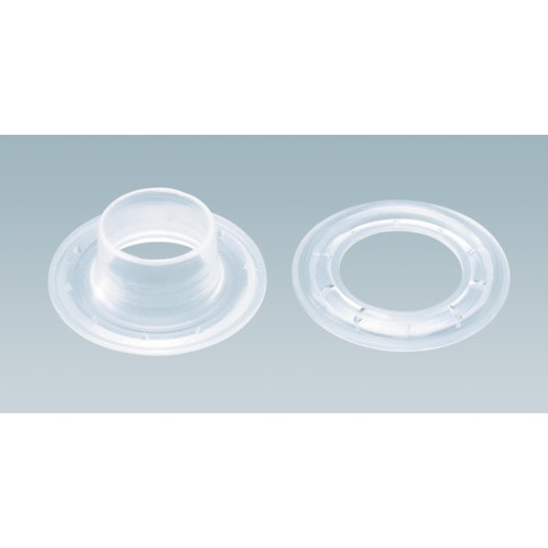 ■トラスコ中山(TRUSCO)　両面ハトメ　プラスチック　１２ｍｍ　１５組入　P-THP-J12 P-THP-J12
