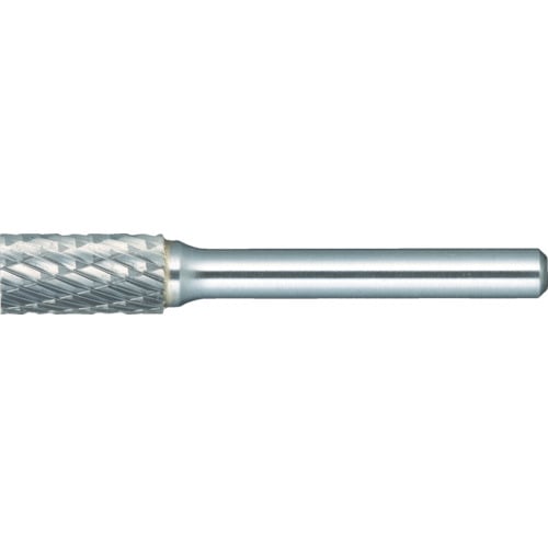 ■トラスコ中山(TRUSCO)　超硬バー　円筒型エンド刃　Φ９．５Ｘ刃長１９Ｘ軸６　コースカット　TH1C095E