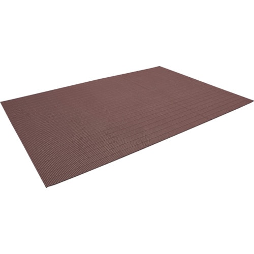 ■トラスコ中山(TRUSCO)　ジャバラマットスリム　１２００Ｘ１８００ｍｍ　ブラウン　TNS-1218BR