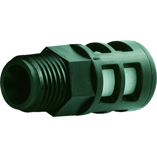 ■トラスコ中山(TRUSCO)　サイレンサー　消音器　口径Ｒｃ１／８　TP-SR01 TP-SR01