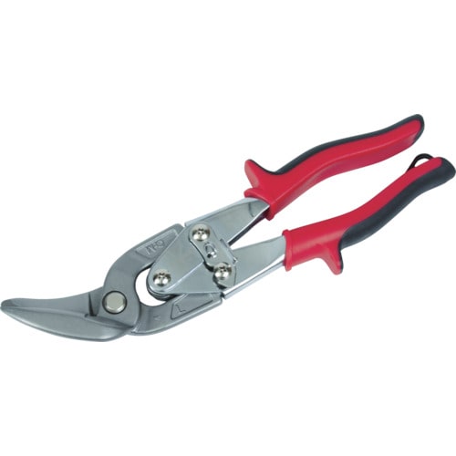 ■トラスコ中山(TRUSCO)　万能金切ハサミ　オフセットタイプ　左曲り　４５度　TGH-235FL TGH-235FL
