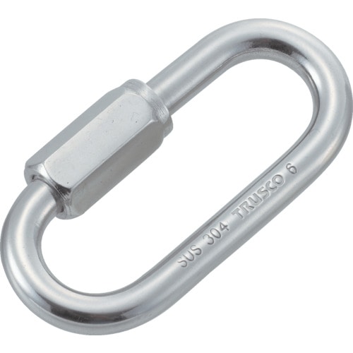 ■トラスコ中山(TRUSCO)　リングキャッチ　ステン　両ねじタイプ　６．０ΦＸ開口９．５ｍｍ  TRC-6 TRC-6