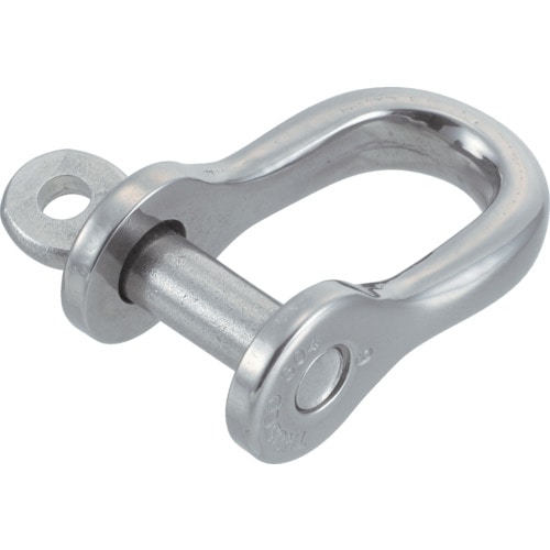 ■トラスコ中山(TRUSCO)　半丸シャックル　ステンレス製　線径５ΦＸ開口１２ｍｍ  THS-5 THS-5