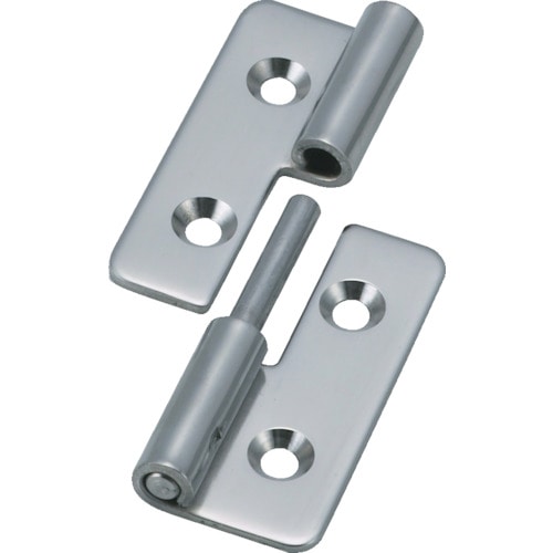 ■トラスコ中山(TRUSCO)　ステンレス製抜き差し蝶番　左用　全長４０ｍｍ  TNH-40CL TNH-40CL