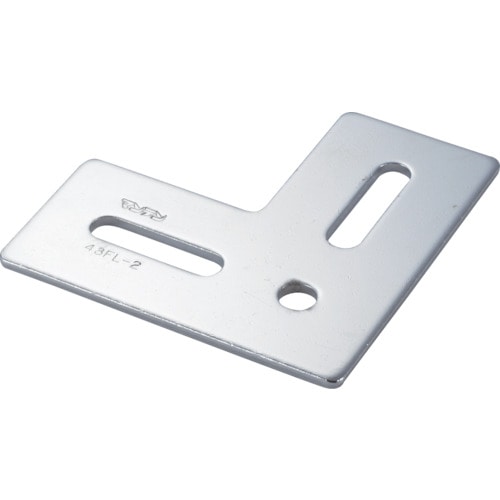 ■トラスコ中山(TRUSCO)　ジョイント金具４３型フラットクローム寸法９０×９０穴数３  TK43-FL2C TK43-FL2C
