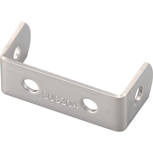 ■トラスコ中山(TRUSCO)　ジョイント金具１９型Ｕステンレス寸法５２×２７穴数４  TK19-U4S  (ｽﾃﾝﾚｽ) TK19-U4S (ｽﾃﾝﾚｽ)