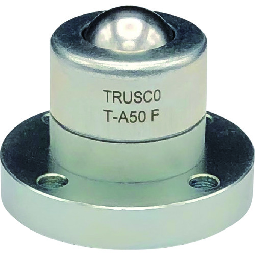 ■ＴＲＵＳＣＯ　ボールキャスター　切削加工品　フランジタイプ TA50F