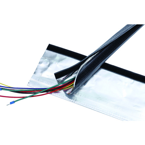■ＴＲＵＳＣＯ　電磁波シールド結束チューブ　マジックタイプ　３０Φ５ｍ MTF305R2