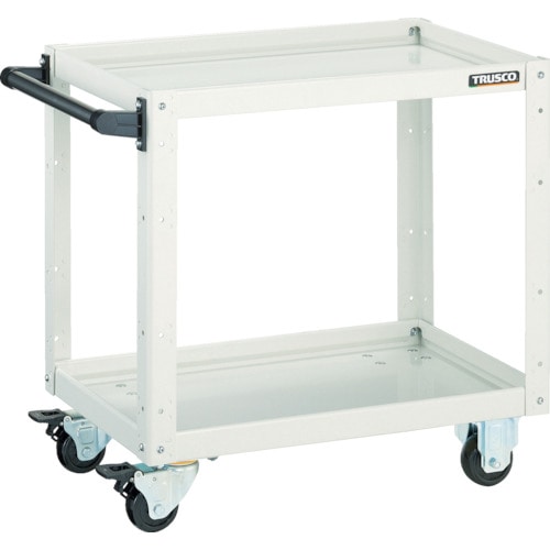 ■トラスコ中山(TRUSCO)　イーグルワゴン　６００Ｘ４００ＸＨ６００　２段　ＹＧ色EGW662YG EGW662YG