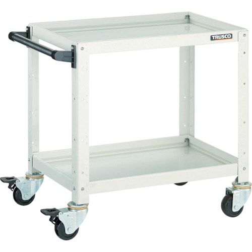 ■トラスコ中山(TRUSCO)　バーディワゴン　６００Ｘ４００ＸＨ６００　ウレタン車輪　ＹＧ色BDW662UYG BDW662UYG