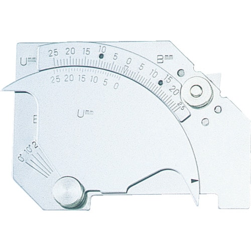 ■トラスコ中山(TRUSCO)　溶接ゲージ　寸法測定精度±０．６ｍｍ　TWGU-7M TWGU-7M