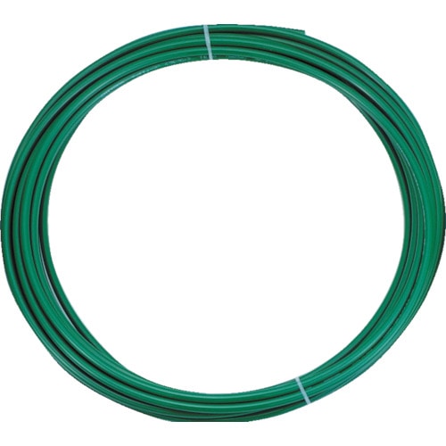 ■トラスコ中山(TRUSCO)　ポリウレタンチューブ　４Ｘ２．５ｍｍ　１０ｍ巻　グリーン　TEN-4X2.5-10　GN TEN-4X2.5-10　GN