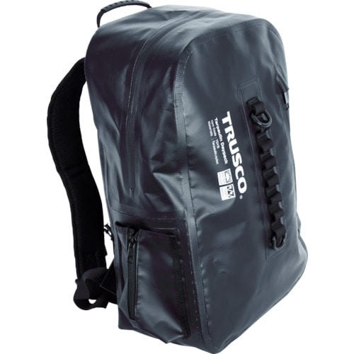 ■トラスコ中山(TRUSCO)　防水ターポリンデイパック　ブラック　TDYB-BK TDYB-BK
