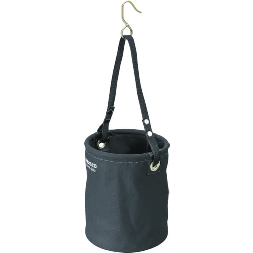 ■トラスコ中山(TRUSCO)　電工バケツΦ２４０Ｘ２４０　黒　TADB-240N TADB-240N