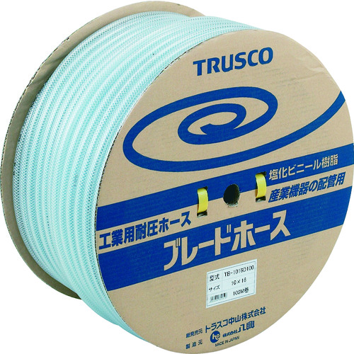 ■トラスコ中山(TRUSCO)　ブレードホース　６Ｘ１１ｍｍ　１００ｍ  TB-611D100  (6X11)100Mﾄﾞﾗﾑ TB-611D100 (6X11)100Mﾄﾞﾗﾑ