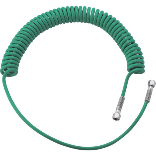 ■トラスコ中山(TRUSCO)　ハイパワーコイルホース高圧用　３．０ＭＰａ　３．８ｍ　THC-305