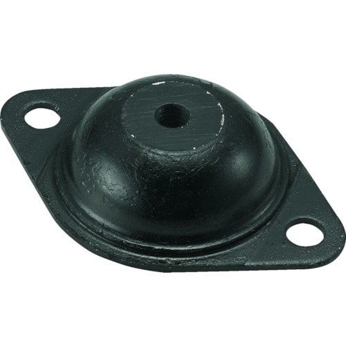 ■トラスコ中山(TRUSCO)　軽量防振ゴム　許容荷重７．０ｋｇｆ　金具外寸６０ｍｍ  TK215