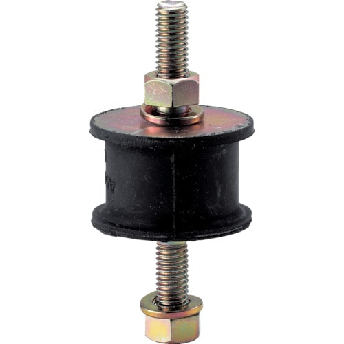 ■トラスコ中山(TRUSCO)　丸形防振ゴム　両ボルトタイプ　最大荷重３３５０Ｎ  TA512 TA512
