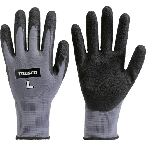 ■トラスコ中山(TRUSCO)　グリップフィット手袋　天然ゴム　Ｓサイズ　TGL-250S TGL-250S
