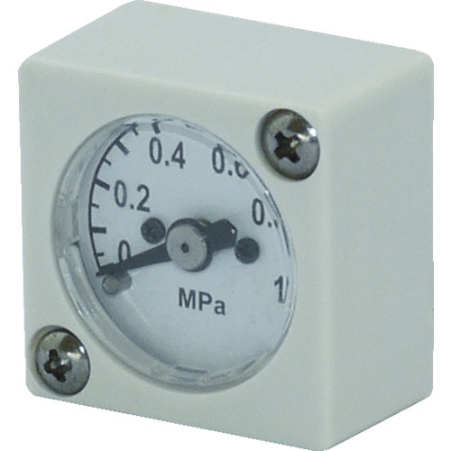 ■トラスコ中山(TRUSCO)　エアユニット用圧力計　TPG20W