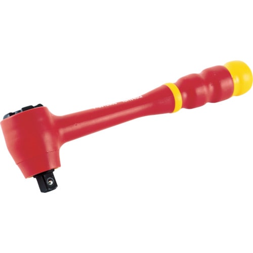 ■トラスコ中山(TRUSCO)　絶縁ラチェットハンドル　１／４　TZRH2