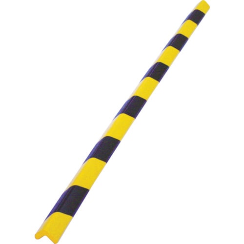 ■トラスコ中山(TRUSCO)　安心クッション　Ｌ字型　油面接着仕様　大　黒・黄　１本入　TAC99YS TAC99YS