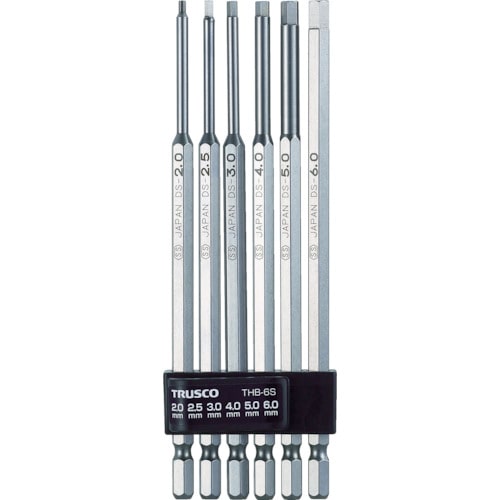 ■トラスコ中山(TRUSCO)　六角ロングビット　１５０Ｌ　２．０ｍｍ　THBL20 THBL20