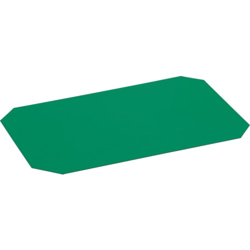 ■トラスコ中山(TRUSCO)　ワゴン用マット　平板　６００Ｘ４００用　グリーン　WMP64HGN WMP64HGN