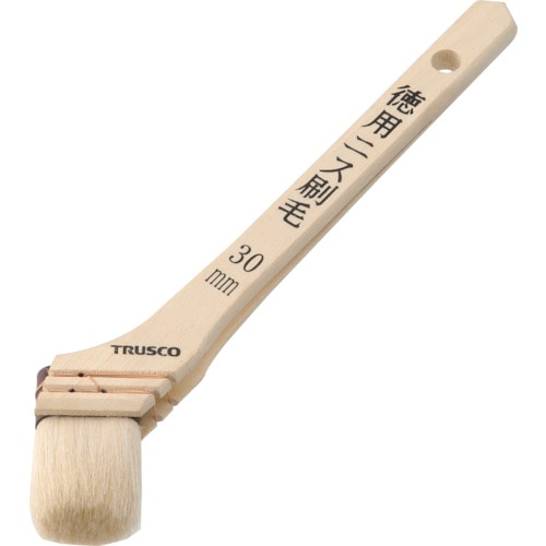 ■トラスコ中山(TRUSCO)　徳用ニス刷毛木柄　１０号  TPB-426  (30MM) TPB-426 (30MM)